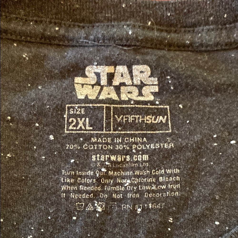 Star Wars l Black T-Shirt - Picture 2 of 3